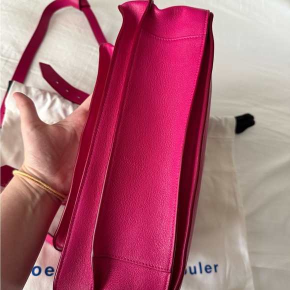 PROENZA SCHOULER PS1 Medium Satchel in Fleur de Lys Pink Lambskin - Picture 13 of 17